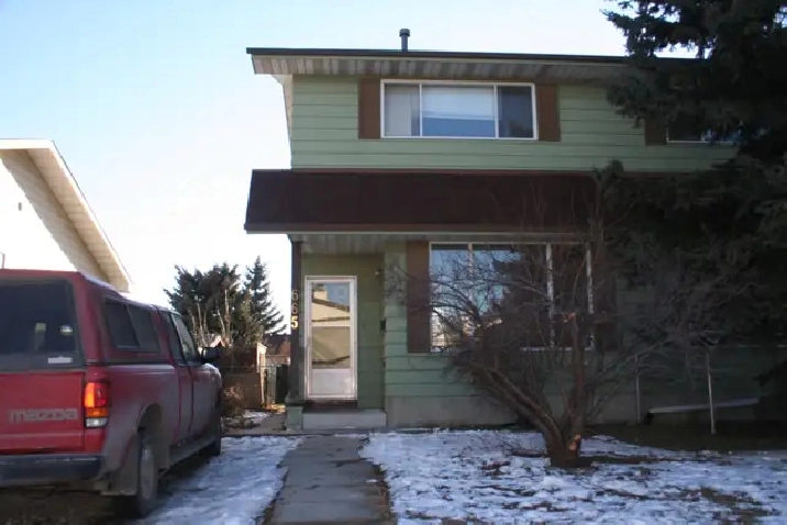 Renovated 3 bedroom duplex for rent in Pineridge, NE Calgary
