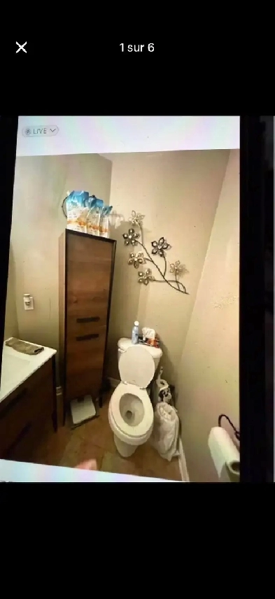 une belle chambre à louer à pointe des cascades