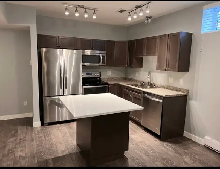 New Large Open Concept One King Size Bedroom