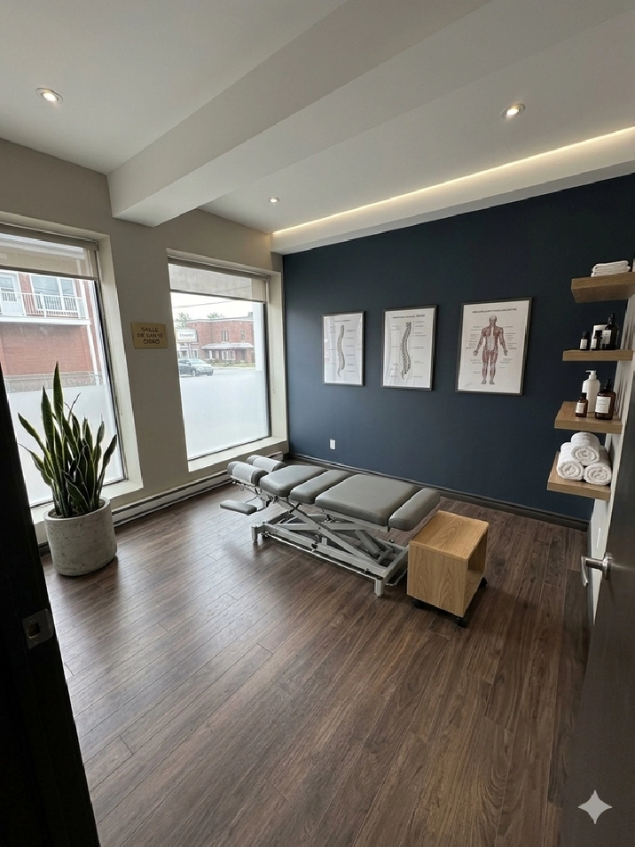 Bureau à louer – Centre-ville | Clinique santé & bien-être |