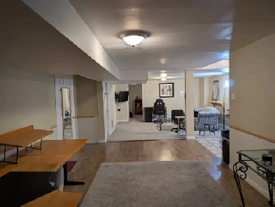 Large 1 bed room basement , private entrance