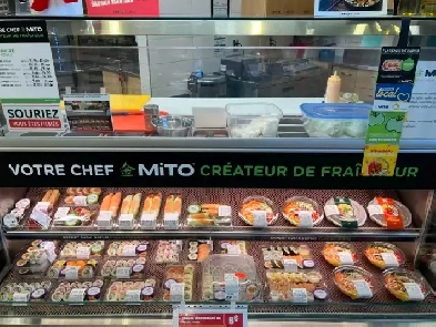 Comptoir sushi à vendre situé à Mont Saint-Hilaire