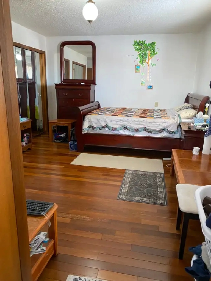 Master Room wPrivate Bathroom & Fridge/Whitehorn Ctrain &Airport