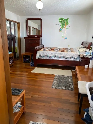 Master Room wPrivate Bathroom & Fridge/Whitehorn Ctrain &Airport