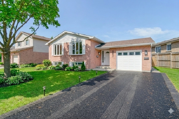 3 Bed 1 Bath Upper Level Home with Garage and Private Backyard