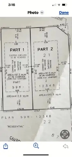 lot forsale 50x111 Niagara Falls