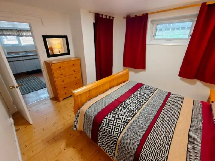 Downtown Basement Suite For Rent FULLY FURNISHED