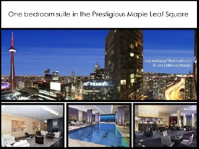 Furnished 1 BD Luxury Condo - Maple Leaf Square Downtown Toronto