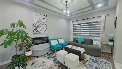 4 bed / 3.5 bath duplex with double garage and finished bsmt
