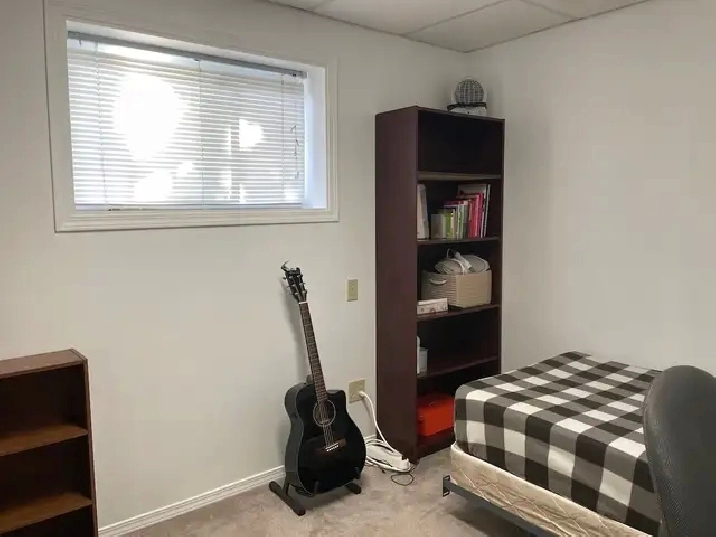 A fully furnished bright Bachelor suite, private entrance