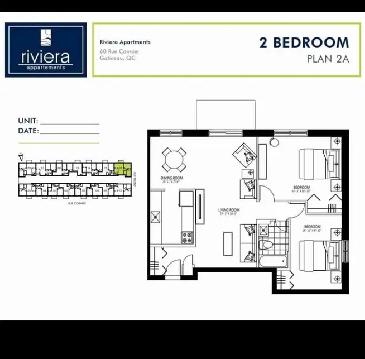 2 bedroom apartment
