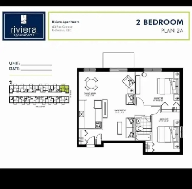 2 bedroom apartment