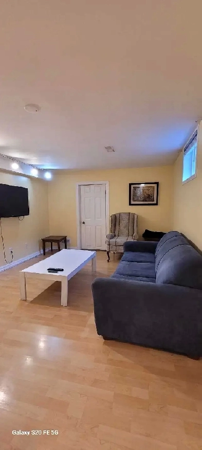2 Bedroom Basement Apartment for Rent