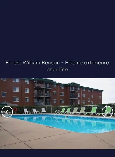 URGENT – Cession de bail 4 1/2 Lévis – 1288$ – électros incl...