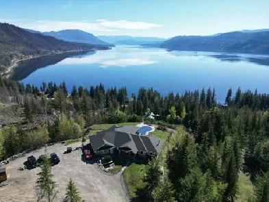 #26GH –11.76± Acres w/ Executive Home Overlooking Shuswap Lake