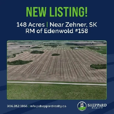 Quality Farmland Near Zehner, SK