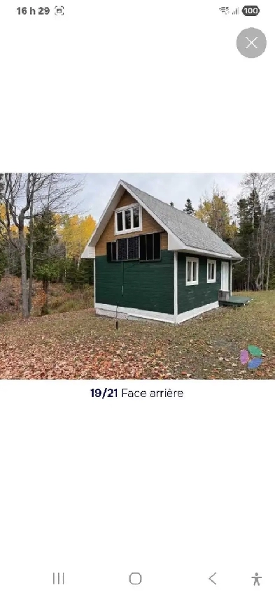 Chalet à vendre
