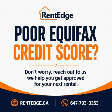 Poor Credit Score or Low Income? Rental Denied? lWe Can FIX it !