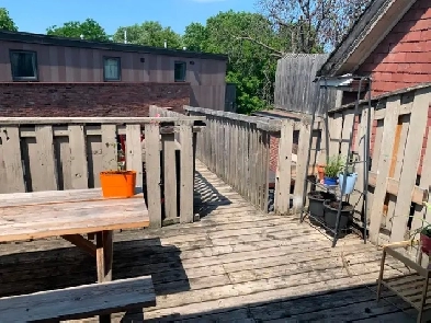 Bright 2Bdrm with a deck with a view