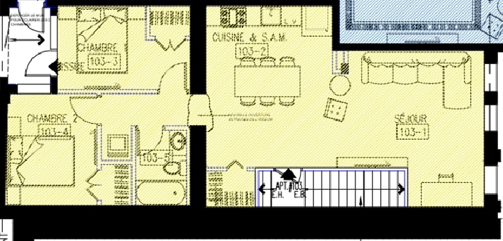 Apartment a louer 244 Rue Notre Dames Des Anges