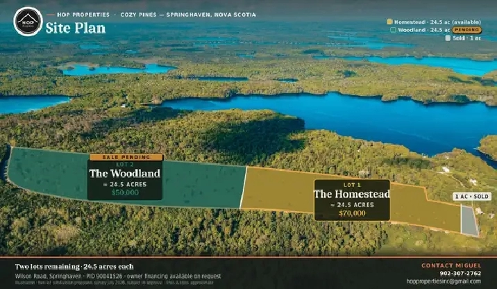 24.5 Acre Homestead Lot