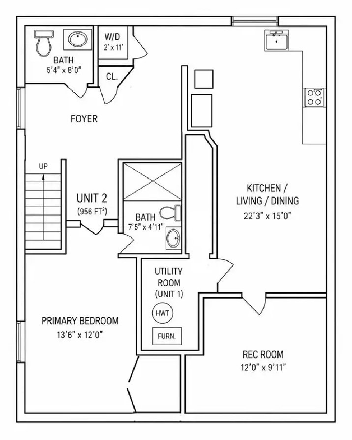 2 Bedroom - Downtown Elora - with Parking