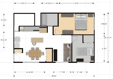 2 BR Downtown Hull for rent  | 2 C.C. Centre-ville Hull à louer