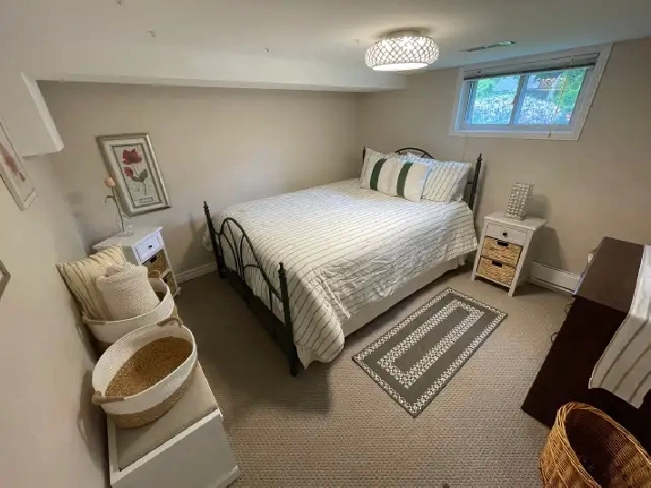 Spacious, newly renovated, 1 bedroom basement apt by Kipling Stn