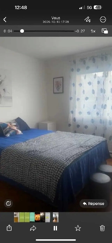 grande chambre à louer