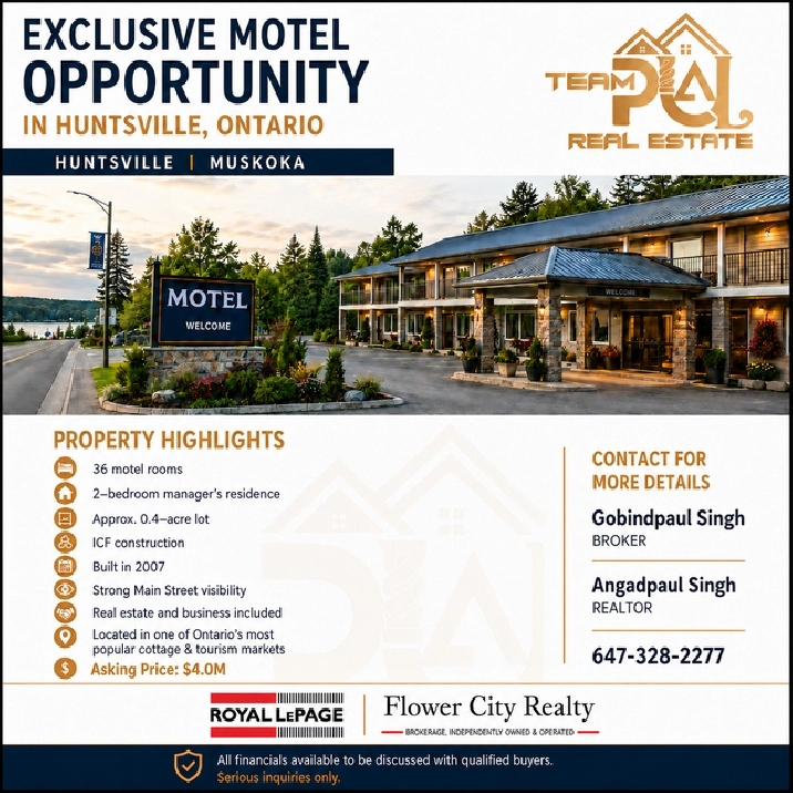 MOTEL FOR SALE