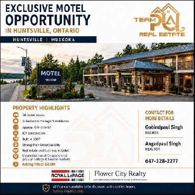 MOTEL FOR SALE