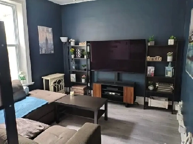4 ½ (Haut d’un duplex), très lumineux 1er juillet