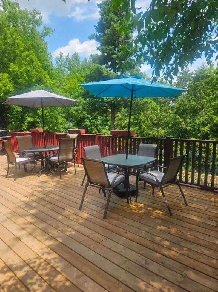 2 Bedrooms 2 Walkouts Ravine View Split Level Apartment For Rent