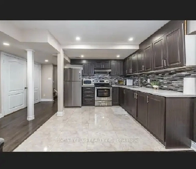 basement for rent, 2 bedroom, 1.5 washroom,