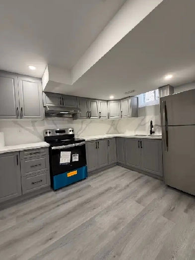 2 bedroom basement built 2025