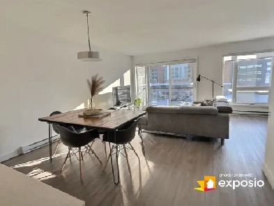 Magnifique condo 2 chambres avec électro 100$ RABAIS