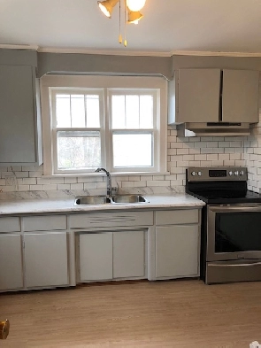 1 bedroom on main level, large backyard, parking and laundry