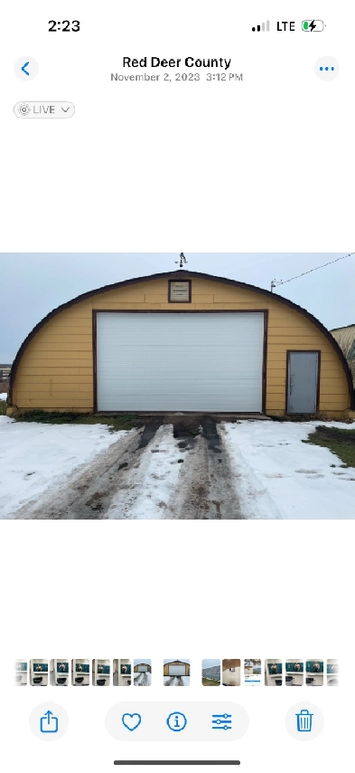 Heated Quonset For Lease