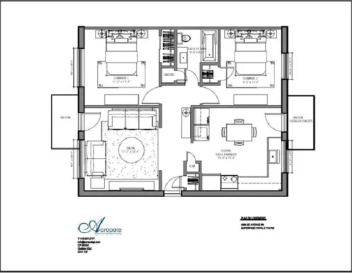 4 ½ à louer –  Disponible dès juillet - bas de Charlesbourg