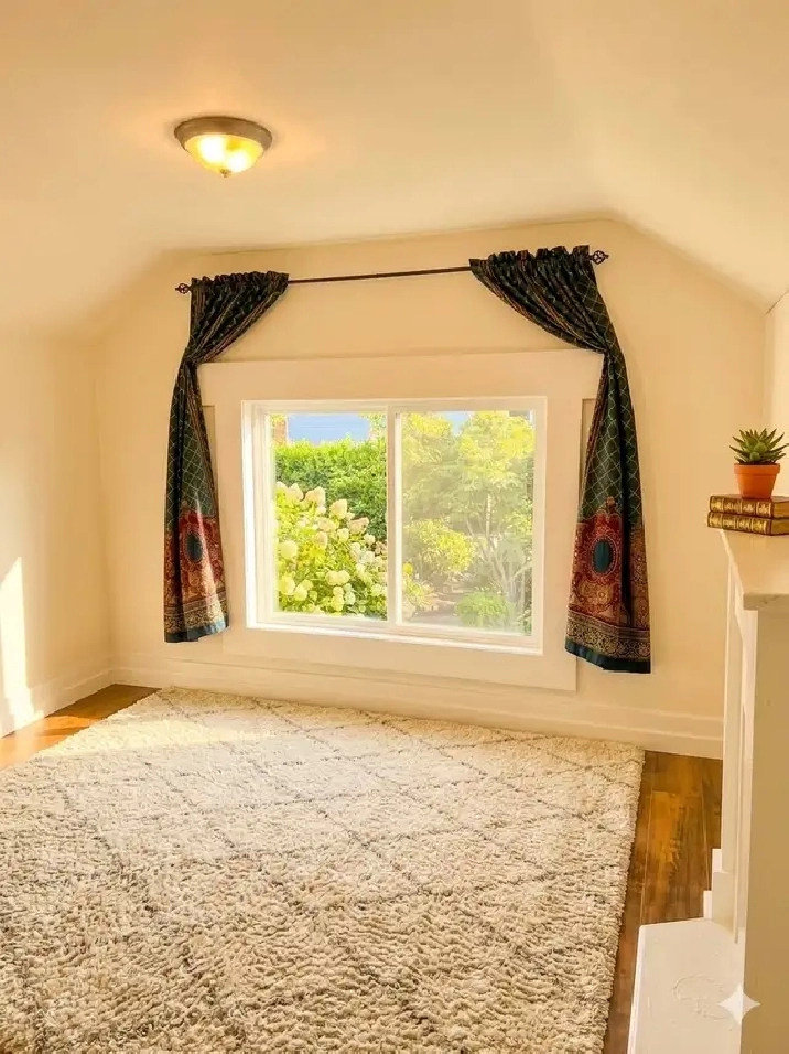 (Downtown) Bright 1-Bedroom Apartment, Top-Floor, Newly Renovat