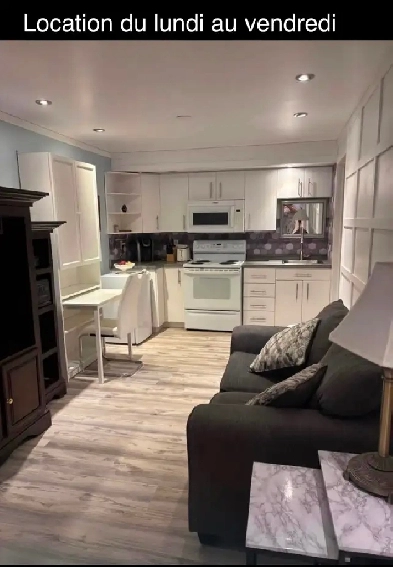 Chambre a louer du lundi au vendredi
