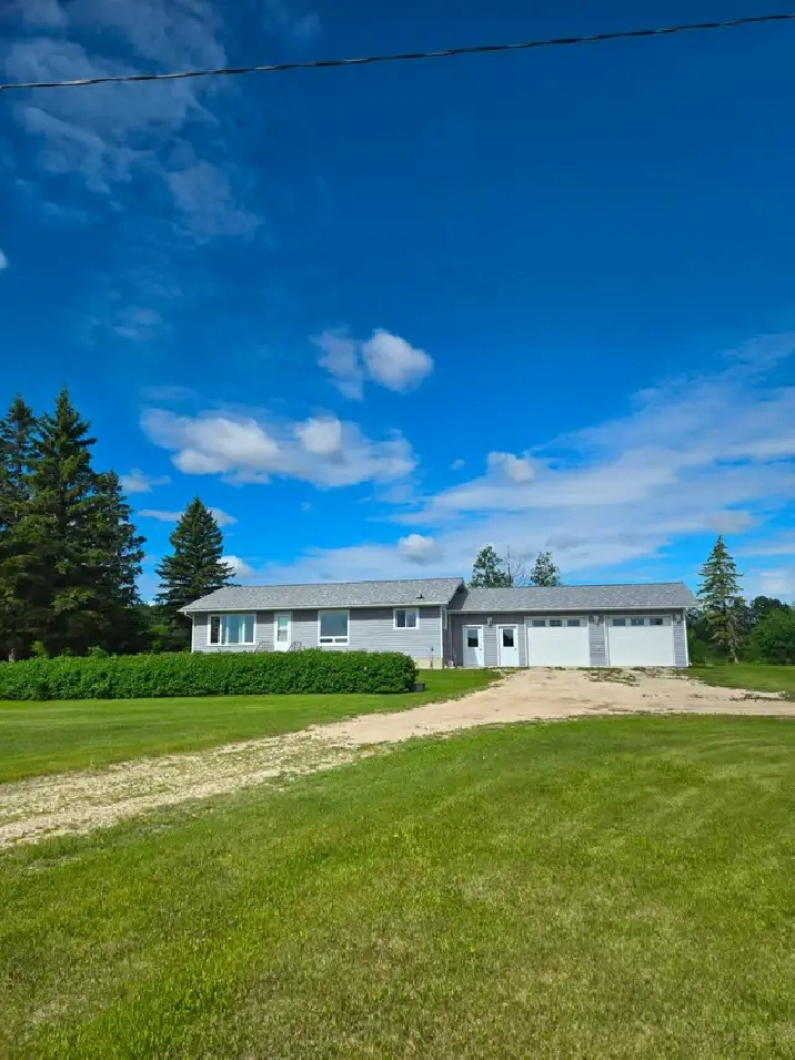 3  Bedroom house w/basement, established farmyard on 80 acres