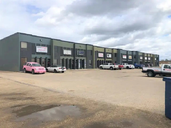 Single bay shop with office