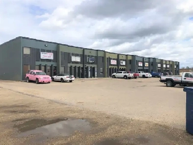Single bay shop with office