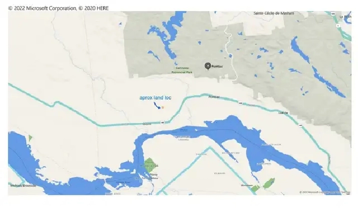 10 acres for sale, Pontiac, Qc. 25 minutes from Aylmer(Gatineau)