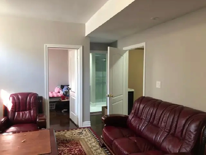 One Bedroom in New Two Bedrooms Basement @ Steeles Ave/Mississau