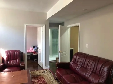 One Bedroom in New Two Bedrooms Basement @ Steeles Ave/Mississau