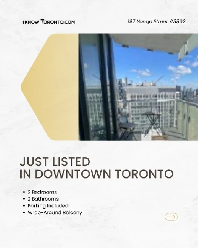 Stunning Downtown Toronto Condo – Massey Tower