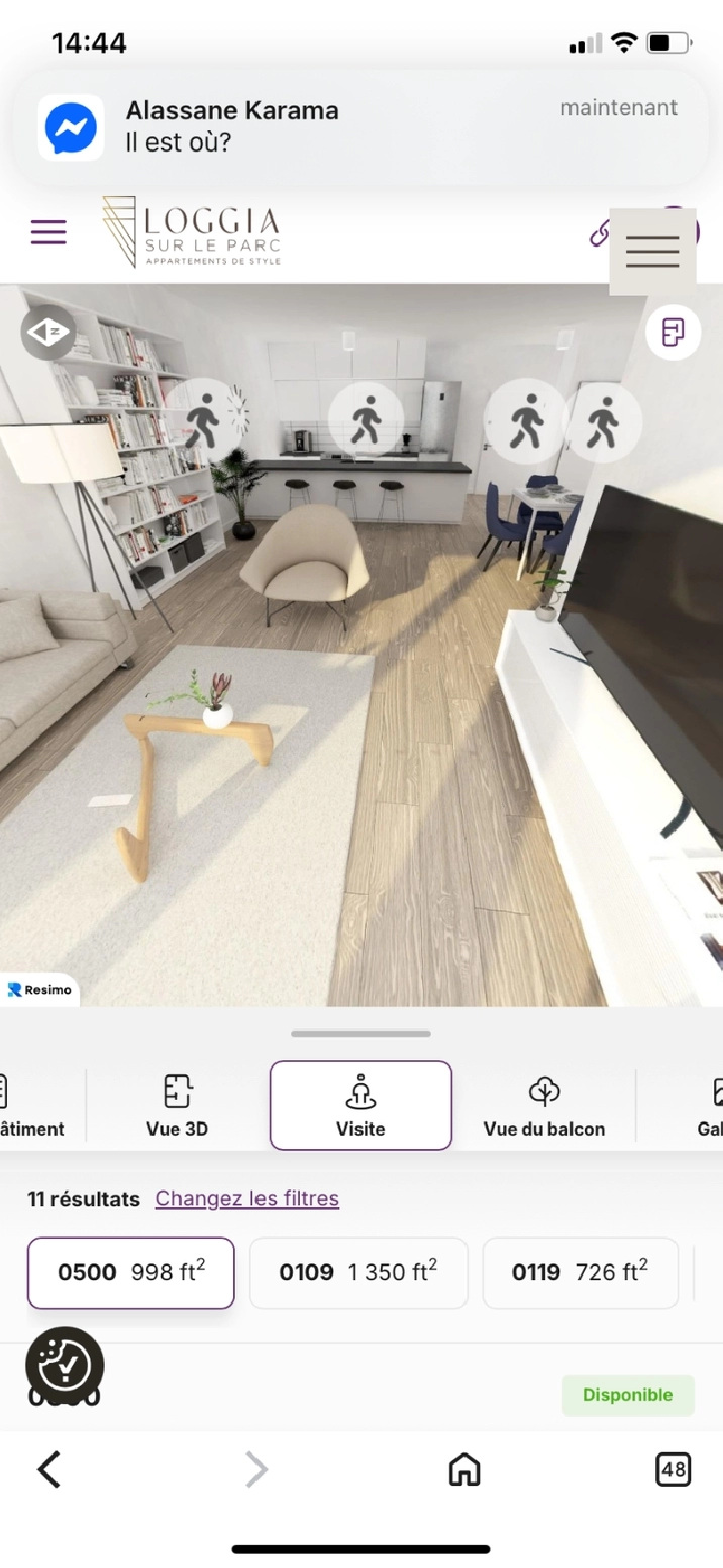 Colocation dans un condo prestige