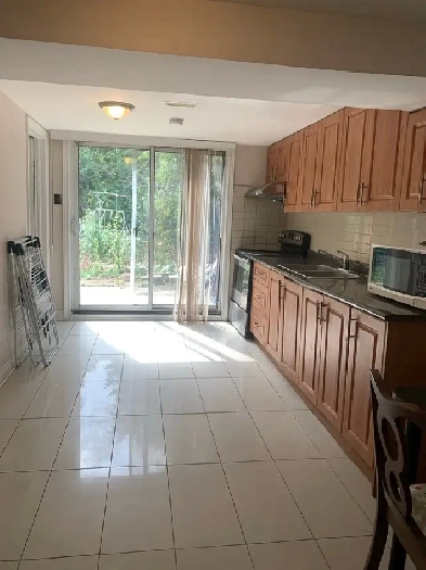 separate entrance walkout basement for rent